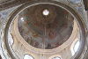 Los murales del interior de la cúpula Catedral Señor del Hospital de Salamanca